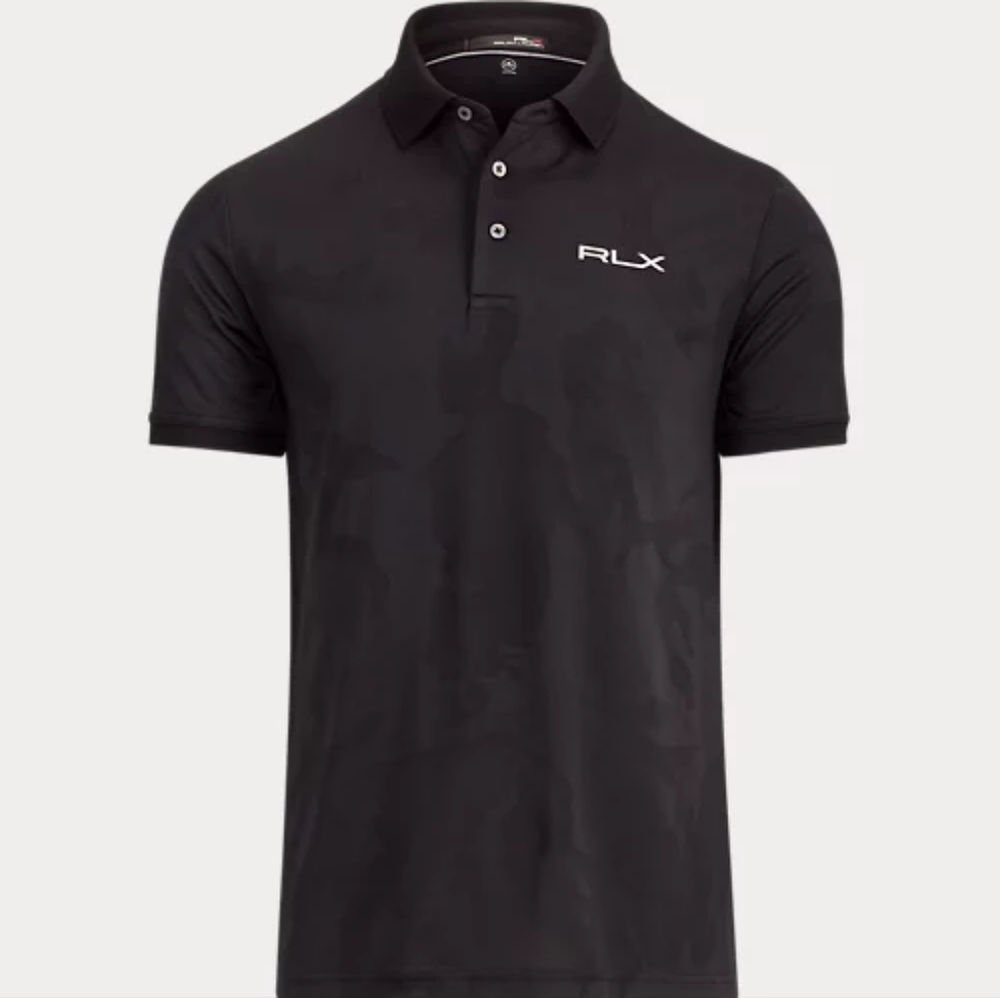 🔥 Steal Alert: RLX Ralph Lauren Black Women Performance Golf Polo Shirt (L)